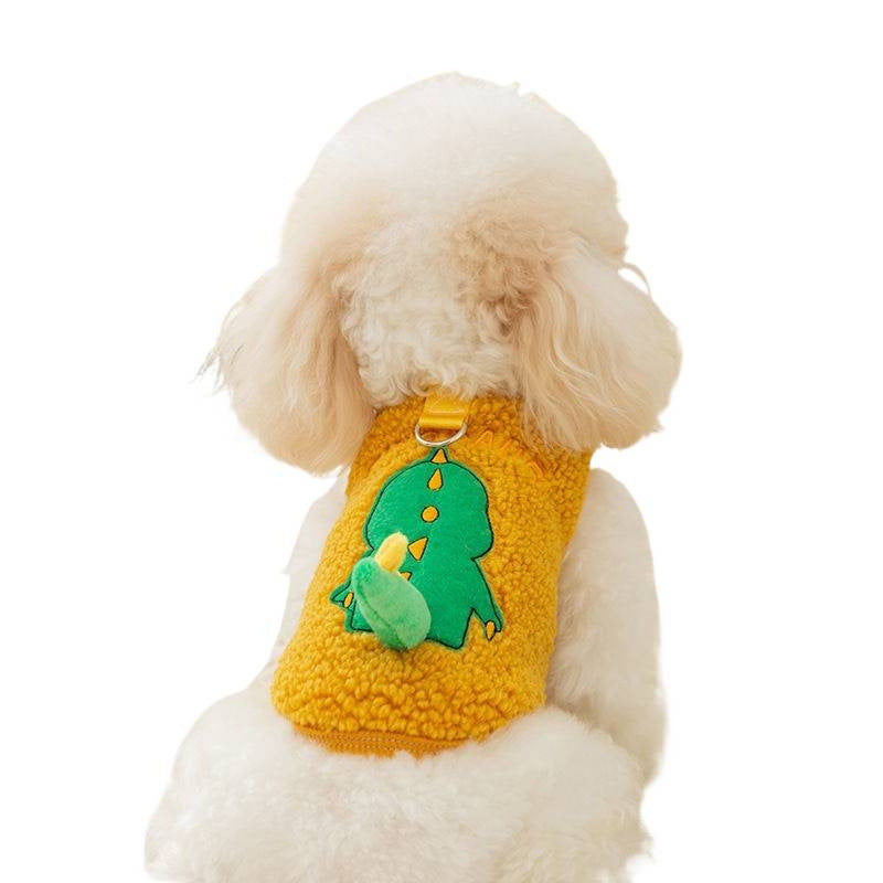 Winter Fleece-Lined Pet Vest Sweater – Thick & Warm Clothing for Cats & Dogs UK PET HOUSE