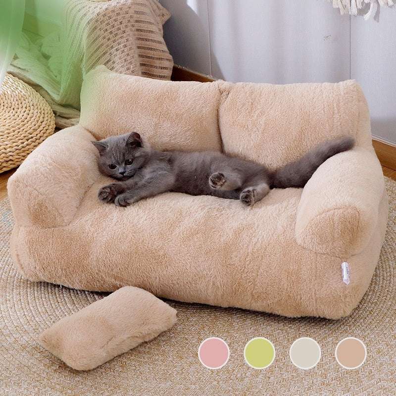 Luxury Pet Bed – Winter Warm Plush Nest for Cats & Small Dogs DOG n KITTY