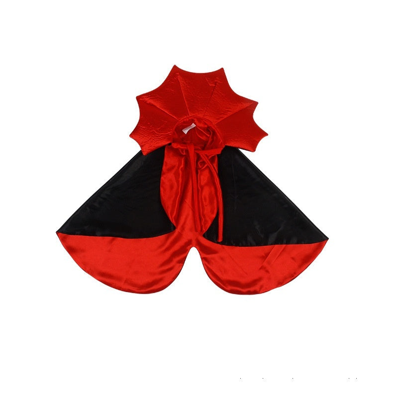 Vampire Cloak Pet Costume – Adorable Halloween Outfit for Cats & Small Dogs UK PET HOUSE