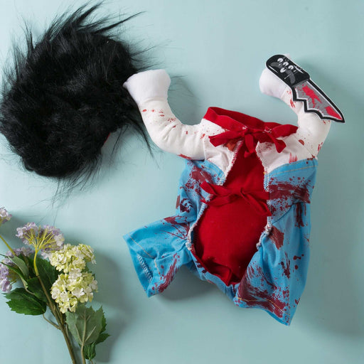 Crazy Killer Pet Costume for Dogs & Cats – Funny Halloween Cosplay Outfit for Pets UK PET HOUSE