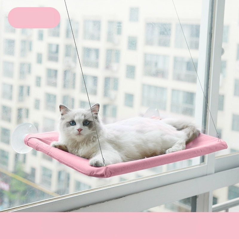 Cat Window Hammock Bed – Hanging Pet Window Seat with Strong Suction Cups, for Cats & Kitten UK PET HOUSE