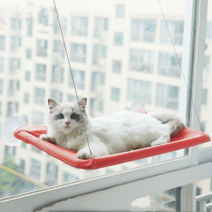 Cat Window Hammock Bed – Hanging Pet Window Seat with Strong Suction Cups, for Cats & Kitten UK PET HOUSE