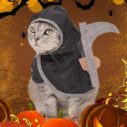 Halloween Pet Cloak – Spooky Death Cape Costume for Cats & Small Dogs DOG n KITTY