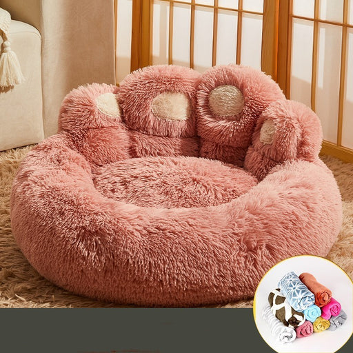 Warm Kennel Pet Bed – Fleece-Lined Sofa Mattress for Cats & Medium to Large Dogs, Corgi & Golden Retriever Friendly UK PET HOUSE