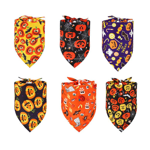 Pet Dog Cat Halloween Triangular Decoration Bibs Bandana Unbranded