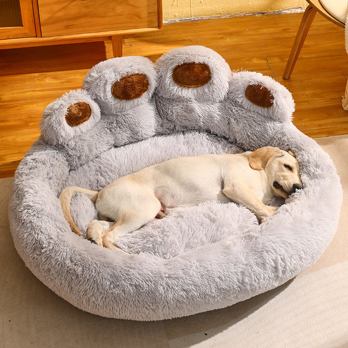 Warm Kennel Pet Bed – Fleece-Lined Sofa Mattress for Cats & Medium to Large Dogs, Corgi & Golden Retriever Friendly UK PET HOUSE