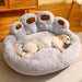 Warm Kennel Pet Bed – Fleece-Lined Sofa Mattress for Cats & Medium to Large Dogs, Corgi & Golden Retriever Friendly UK PET HOUSE