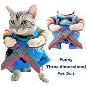 Halloween Pet Cosplay Costume – Scissor Design Adjustable Outfit for Cats & Dogs UK PET HOUSE