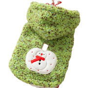 Christmas Pet Hoodie – Warm & Thick Autumn/Winter Apparel for Cats and Small Medium Dogs UK PET HOUSE