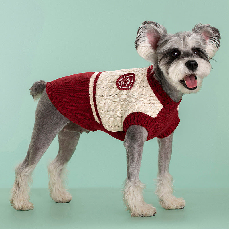 Thickened Warm Stretch Dog Sweater – Cozy Winter Knit for Pets UK PET HOUSE