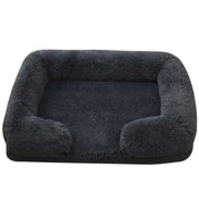 Plush Rectangular Pet Bed – Cozy Winter Nest for Cats & Dogs, Soft Indoor Cushion UK PET HOUSE