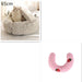 Pet Cat Dog 2 In 1 Winter Bed Round Plush Warm Bed House Soft Long Plush UK PET HOUSE