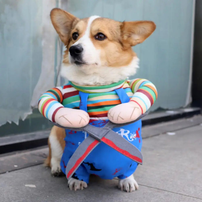 Halloween Pet Cosplay Costume – Scissor Design Adjustable Outfit for Cats & Dogs UK PET HOUSE