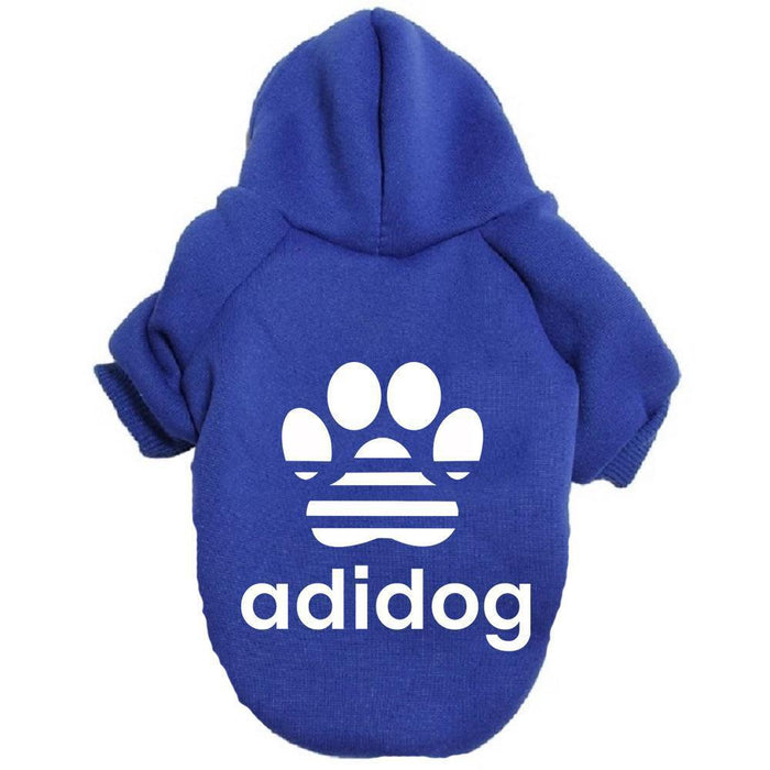 Pet Dog Oversized Hooded Sweater for SMALL Breeds (adidog)