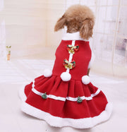 Pet Dog Christmas Dress Fleece Thickening Unbranded