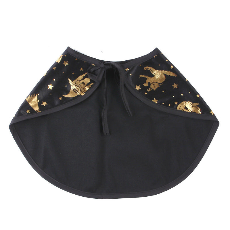 Pet Dog Cat Halloween Wizard Cape Cloak Suit Hat Set Decoration Unbranded