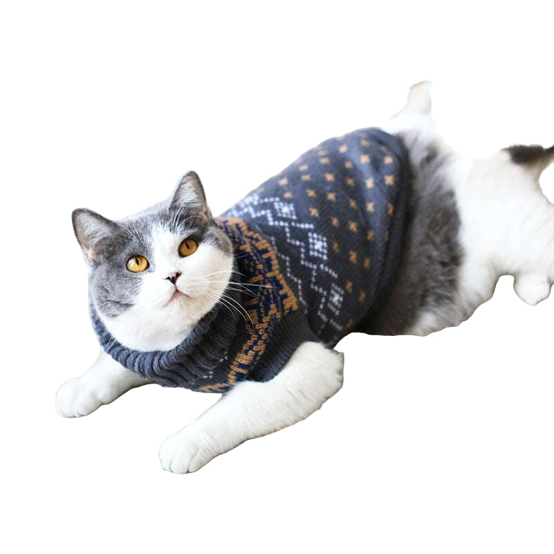 Pet Cat Dog Christmas Sweater Pullover Winter Clothes Unbranded