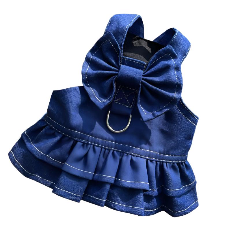 Pet Cat Dog Skirt with Back Leash Unbranded