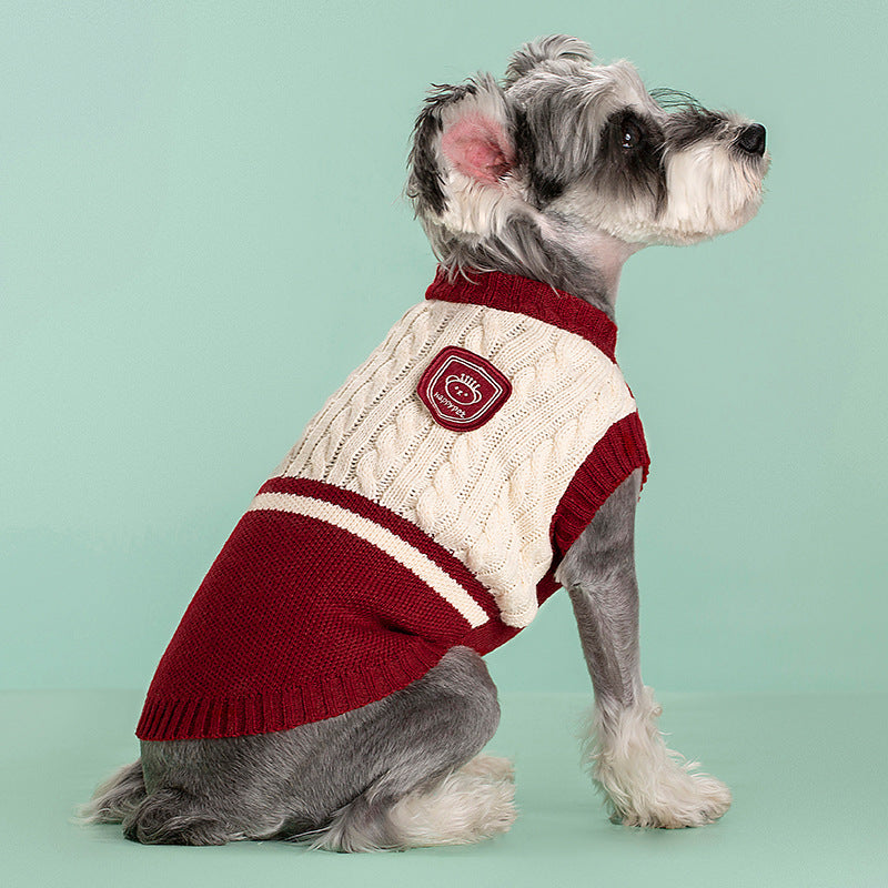 Thickened Warm Stretch Dog Sweater – Cozy Winter Knit for Pets UK PET HOUSE