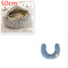 Pet Cat Dog 2 In 1 Winter Bed Round Plush Warm Bed House Soft Long Plush UK PET HOUSE