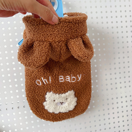 Pet Dog Cat Bear Ears Costume – Adorable Outfit for Small Dogs and Cats UK PET HOUSE