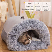 Cozy Portable Pet Nest – Moisture-Proof Warm Bed for All Seasons UK PET HOUSE