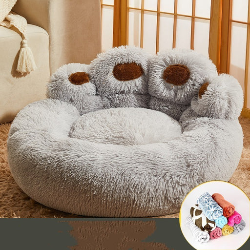 Warm Kennel Pet Bed – Fleece-Lined Sofa Mattress for Cats & Medium to Large Dogs, Corgi & Golden Retriever Friendly UK PET HOUSE