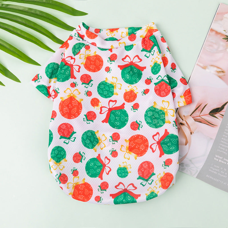 Pet Dog Cat New Christmas Thin Sweaters (Multi Designs) UK PET HOUSE