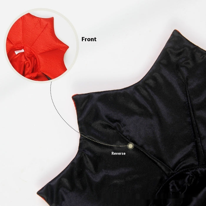 Vampire Cloak Pet Costume – Adorable Halloween Outfit for Cats & Small Dogs DOG n KITTY