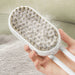3-in-1 Electric Pet Steam Brush – Grooming Comb with Spray & Massage DOG n KITTY