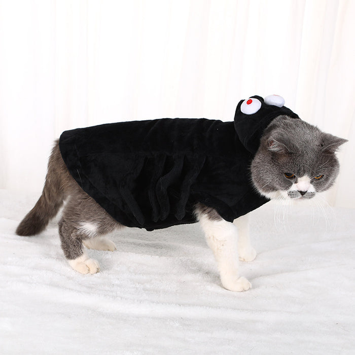 Halloween Spider Pet Costume – Funny Outfit for Cats & Dogs UK PET HOUSE