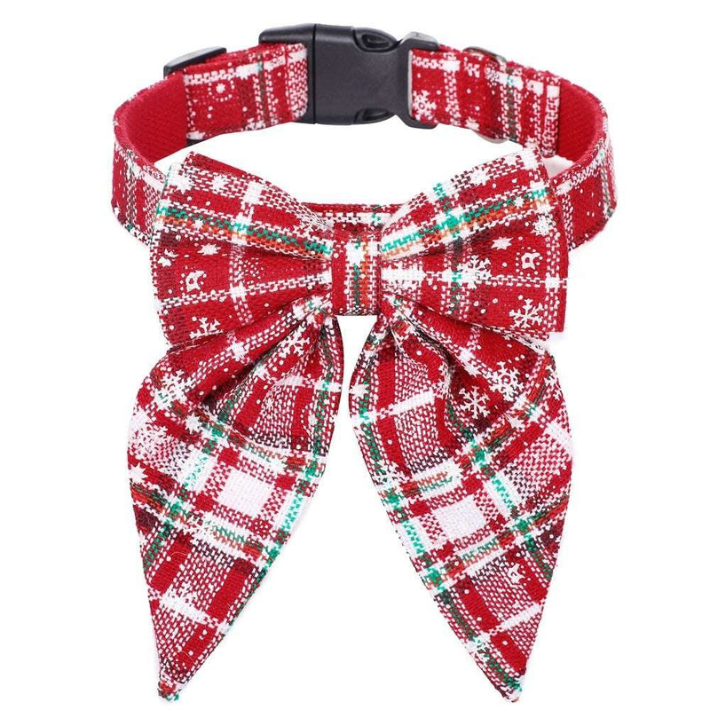 Pet Dog Cat Christmas Collar Bow Tie Unbranded